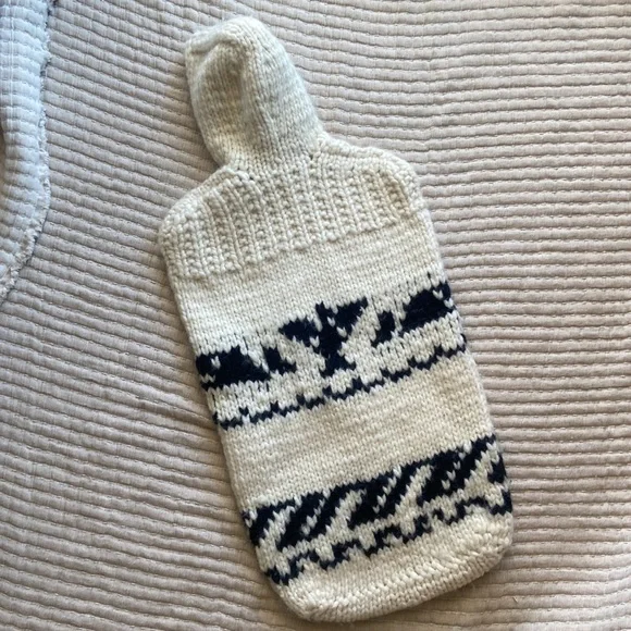 Wool Cowichan Baby Bunting Bag - Picture 4 of 8